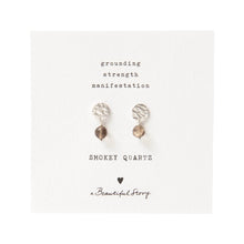 Load image into Gallery viewer, Earrings Mini Coin Aventurine Gold
