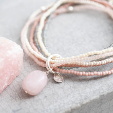 Afbeelding in Gallery-weergave laden, Armband Nirmala Rose Quartz
