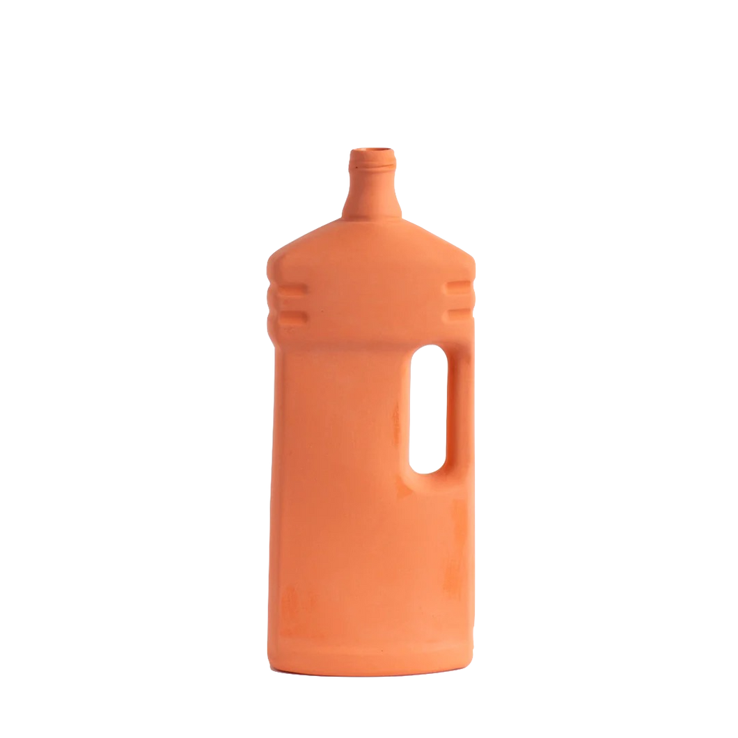 Foekje Fleur Bottle Vaze #20 salmon rood 