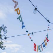 Afbeelding in Gallery-weergave laden, Viltslinger Happy Birthday
