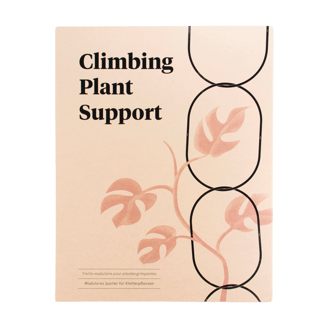 Climbing plant support- black